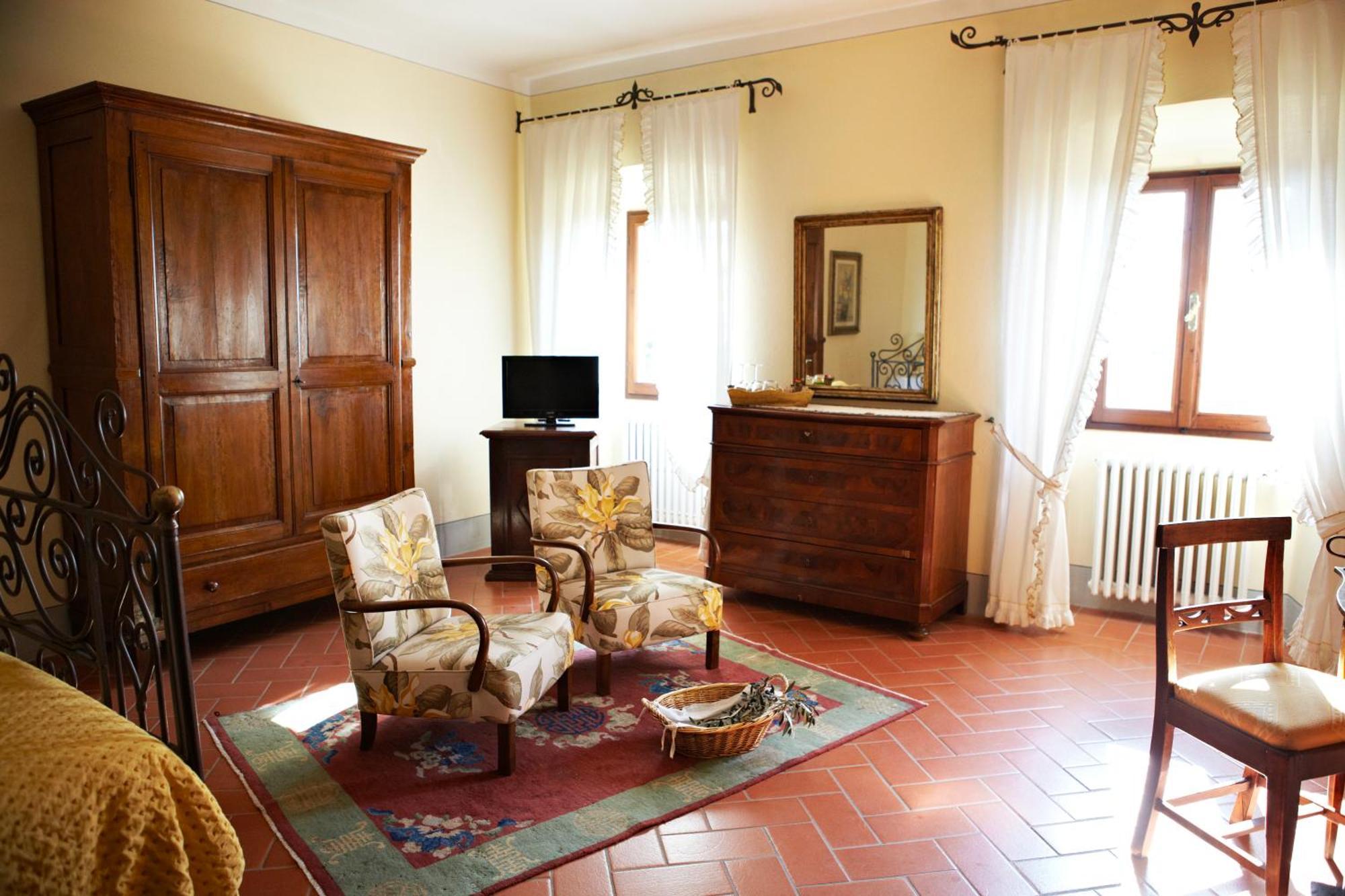 Relais Villa Belpoggio - Residenza D'Epoca Loro Ciuffenna Oda fotoğraf